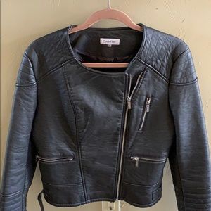 Calvin Klein leather Jacket